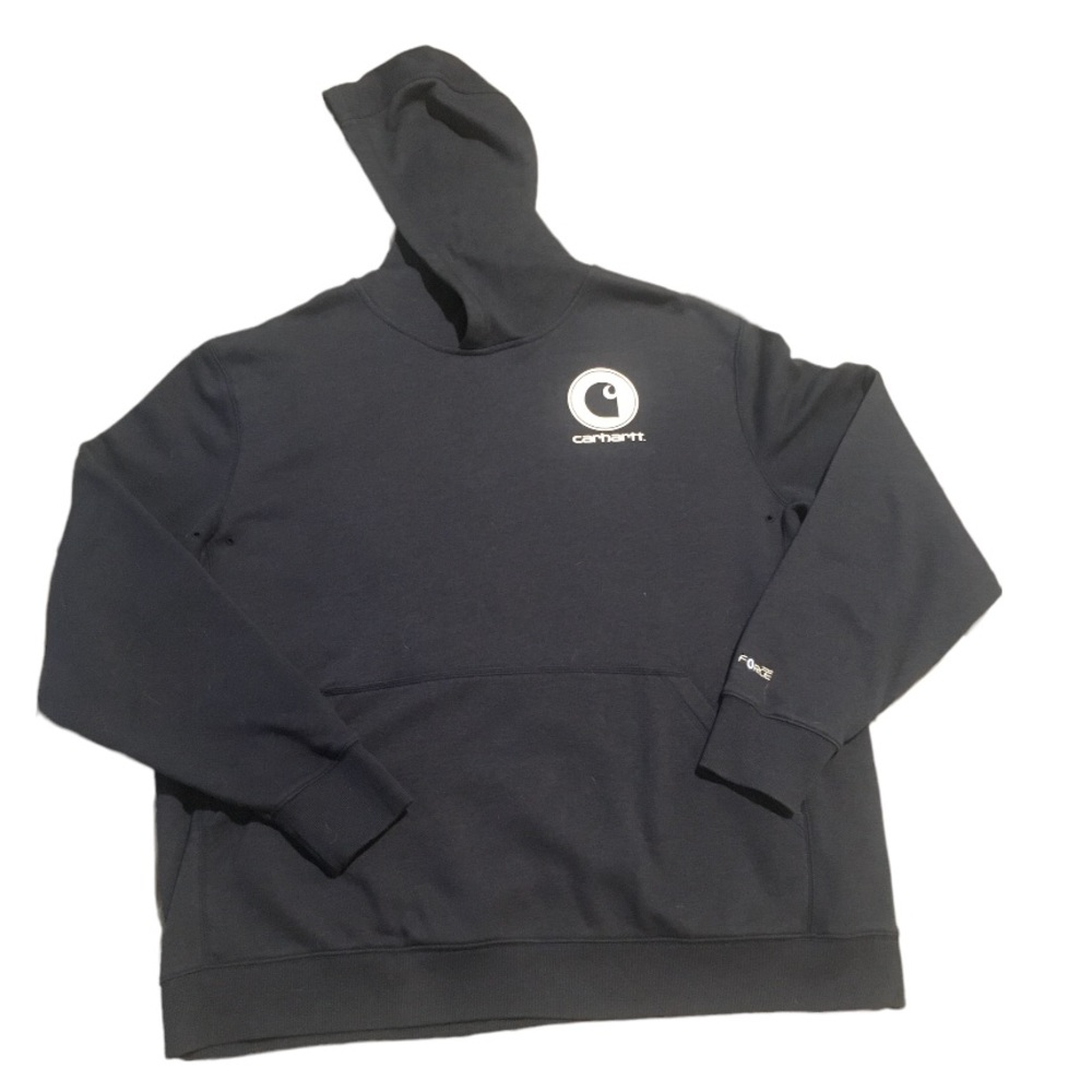 SOLD!! Mens Carhartt Force Hooded Sweatshirt-size XXL